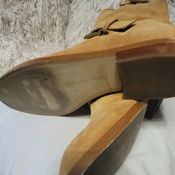 Michael kors suede ankle Boot excellent very cleen 9color tan - Picture 8 of 16